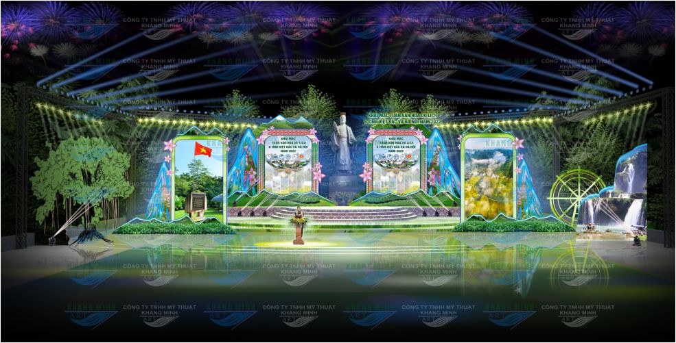 thiết kế sân khấu